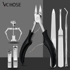 Кусачки для ногтей пилка для ногтей из нержавеющей стали кусачки для ногтей маникюрный триммер для ногтей кусачки для ногтей инструмент для толстых ногтей