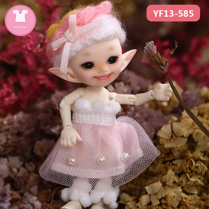 BJD кукольная одежда 1/13 милый костюм кукольная одежда для Realpuki Soso аксессуары для тела куклы Fairyland luodoll