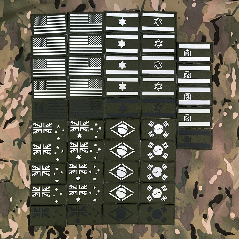 Зеленый OD лазерная резка IR IFF инфракрасное отражение светящийся США Израиль