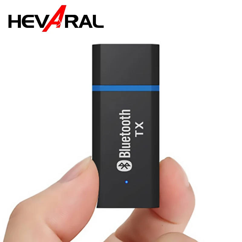 

5.0 Transmitter Wireless Audio Adapter For TV Computer Headphone With 3.5 AUX Stable Transmission Low Latency Bluetooth Adaptor