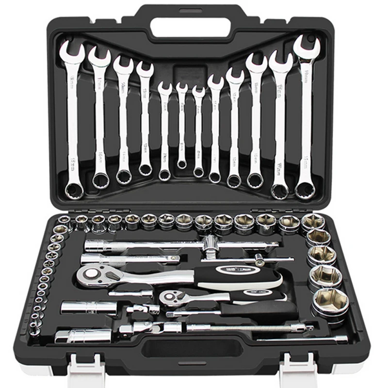 Набор ручных инструментов универсальный бытовой ручной набор с пластиковым