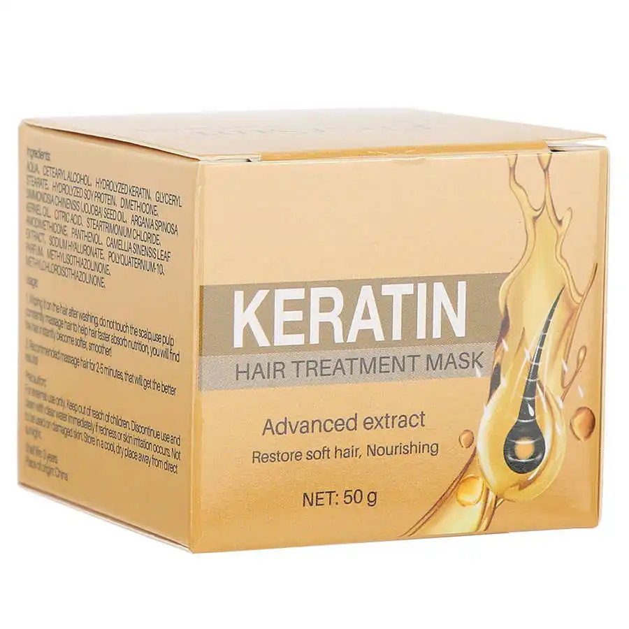

50g Hair Mask Nourishing Moisturizing Smoothing Refreshing Hair Roots Enhancing Toughness Reducing Frizzy Hair Care Mask