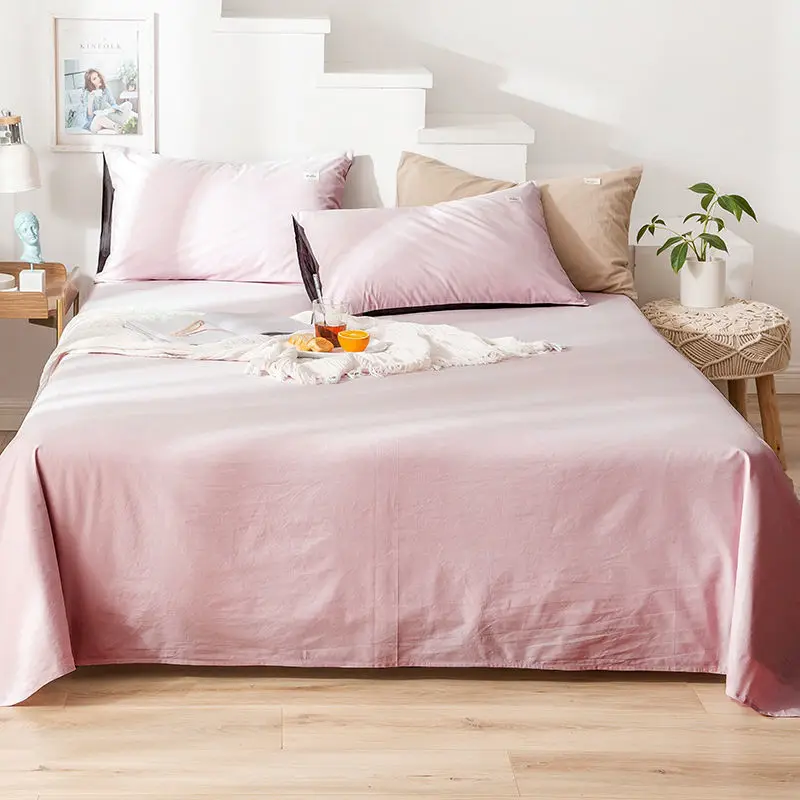 Простыня из 100% хлопка постельное белье Queen size 60 новинок 1 предмет