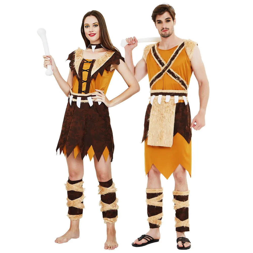 Взрослые парные костюмы Umorden для косплея индейцев мужчин и женщин косплей Пурим
