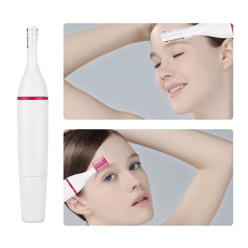 5 в 1 Электрический триммер для бровей Женская бритва без боли женский эпилятор