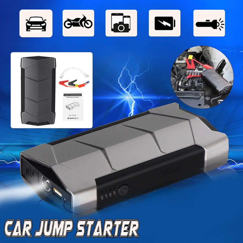 Портативный автомобильный мини стартер 12 В 99900 мАч аккумулятор зарядное