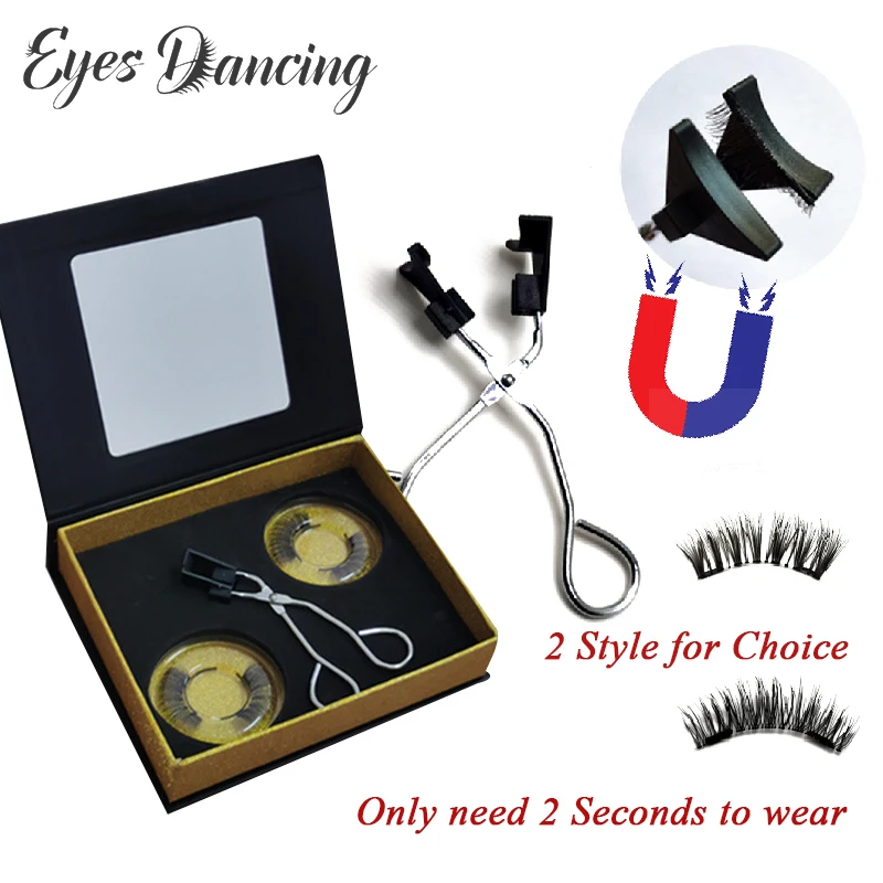 Новое поступление 2020 накладные ресницы ручной работы магнитные 8d Квантовый