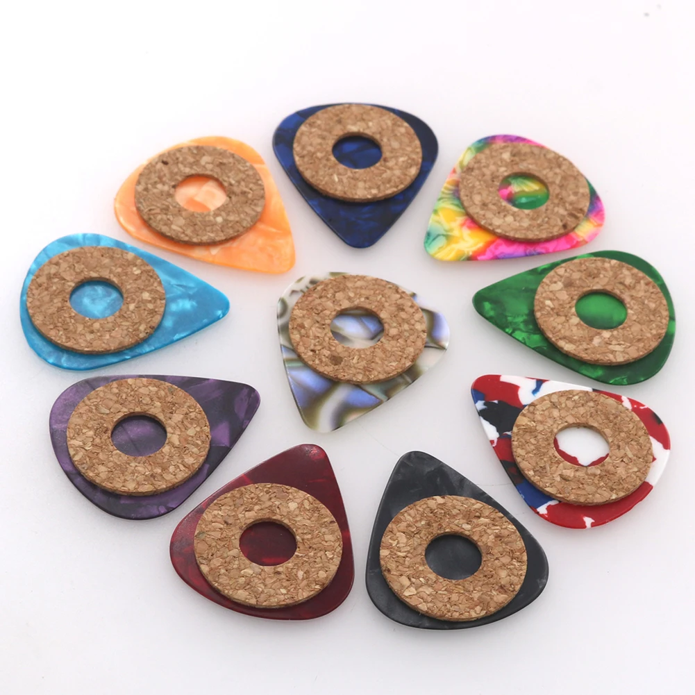 5 шт. разноцветный Стандартный целлулоид + пробка с нескользящим захватом для