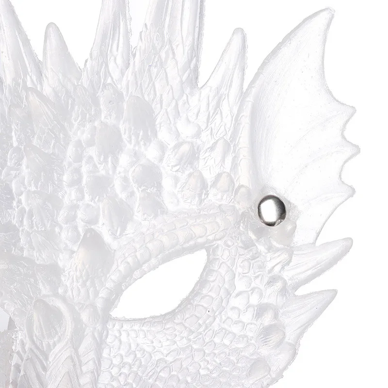 Карнавальная Танцевальная вечеринка 3D силиконовая маска дракона маски для