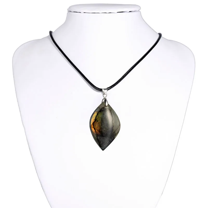 Модный натуральный лабрадорит лунный камень энергетический для женщин и мужчин