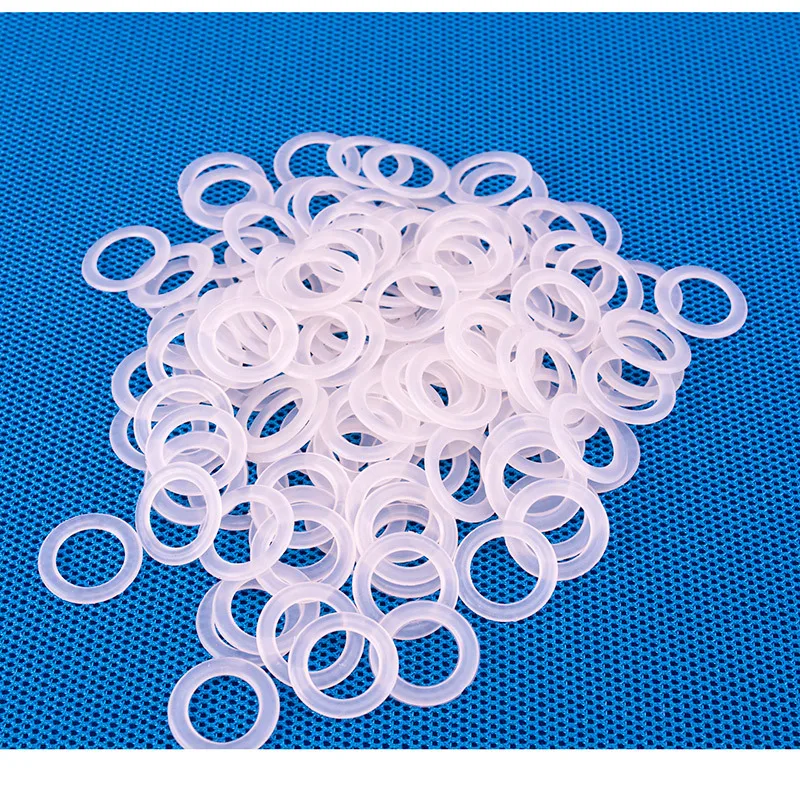 

500pcs* White Plastic Ring 20mm Curtain Rings Crochet Net Bag Garments Shoes Backpack Outdoor Bag Parts