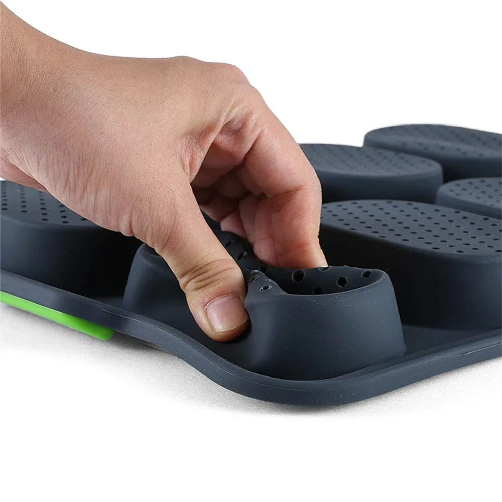 Силиконовая форма для торта прямоугольная перфорированная выпечки хлеба