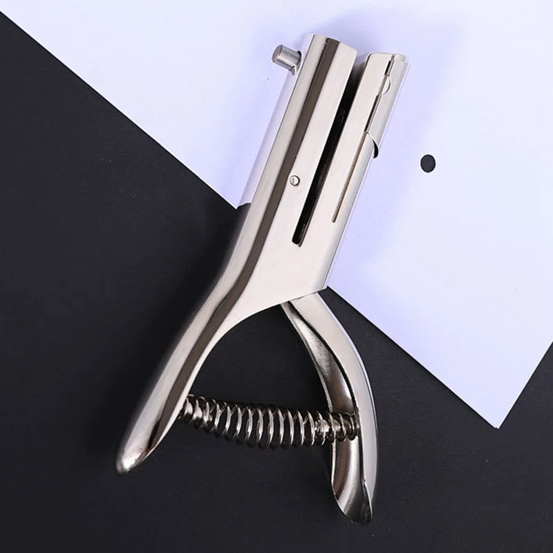 6 мм Ручные плоскогубцы с круглыми отверстиями мощные перфоратор для ПВХ карты