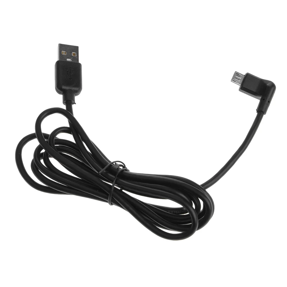 2020 прочное автомобильное зарядное устройство с микро USB кабелем Сменный адаптер черного цвета для Tomtom Start 25 50