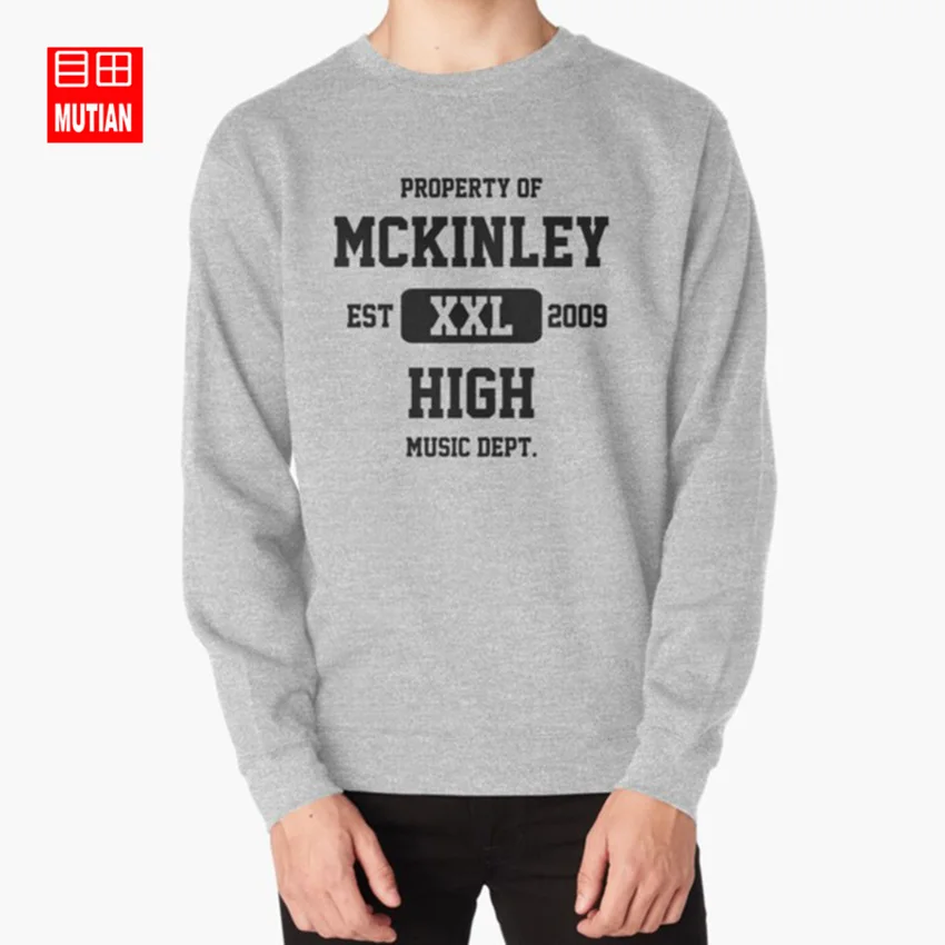 Свойство McKinley High Music Department Glee толстовки с капюшоном хор ТВ школы|Мужские и