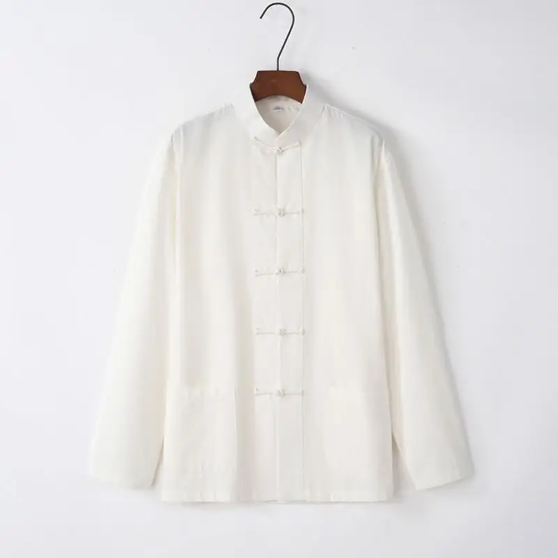 Комплект из 2 предметов в традиционном китайском стиле Тан костюм мужской кунг-фу