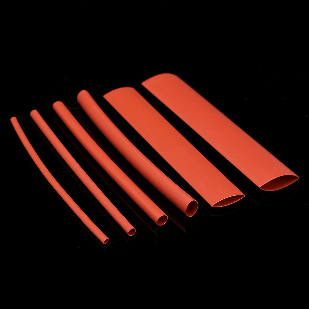 100PCS Assortment Heat Shrink Tube 2:1 Wire Cable Sleeving Case Polyolefin 7 Colors 10.4Mpa Colorful Electric Tool | Кабельные рукава