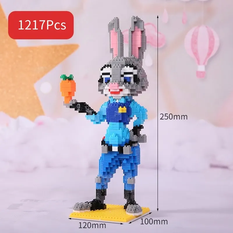 

Diamond Building Blocks Puzzle Toy Anime DIY Cartoon Anime Figure Model Adult Childhood Kids Educational Toys Gift