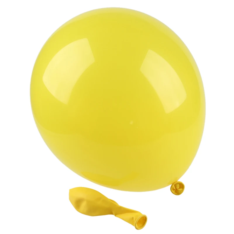 Желтые 12-дюймовые гелиевые качественные латексные шары-упаковка из 50 шт. | Дом и