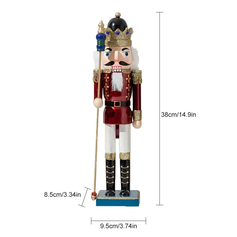 38 см/50 см рождественские деревянные декорации Щелкунчик солдат Детская комната