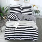 J полосой 4 шт для девочки, мальчика, ребёнка набор постельного белья пододеяльник для взрослых детская кроватка простыни и наволочки одеяло набор постельных принадлежностей 2TJ-61009