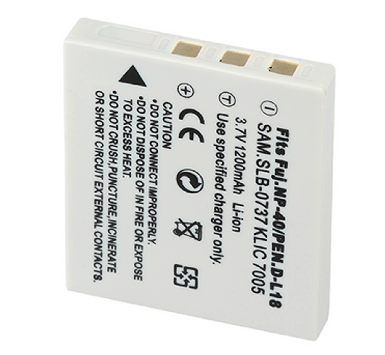 Аккумуляторная батарея для цифровой камеры Sanyo Xacti VPC-E760 VPC-E860 VPC-E870 VPC-E875 VPC-E875EX VPC-E890