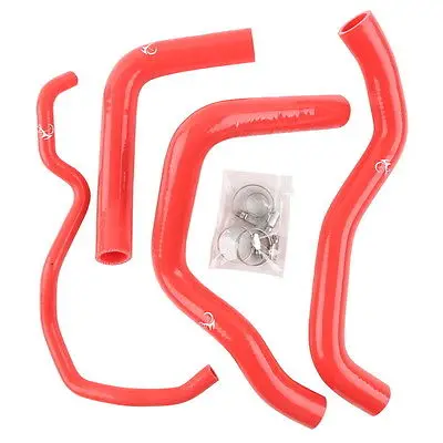 Red Красный зеленый синий силиконовый шланг радиатора для SUZUKI GSXR600 GSXR750 GSXR 600 750 2006-2007 - Цвет: Red