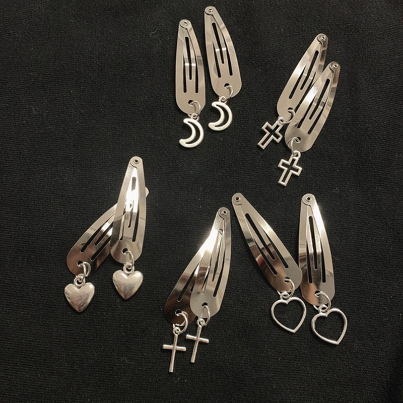 

Korean Lovely Headdress Bow Girls Women Metal Hair Clip Barrette Hair Accessories Pendant Hairpin Hairgrips Headwear Accessories