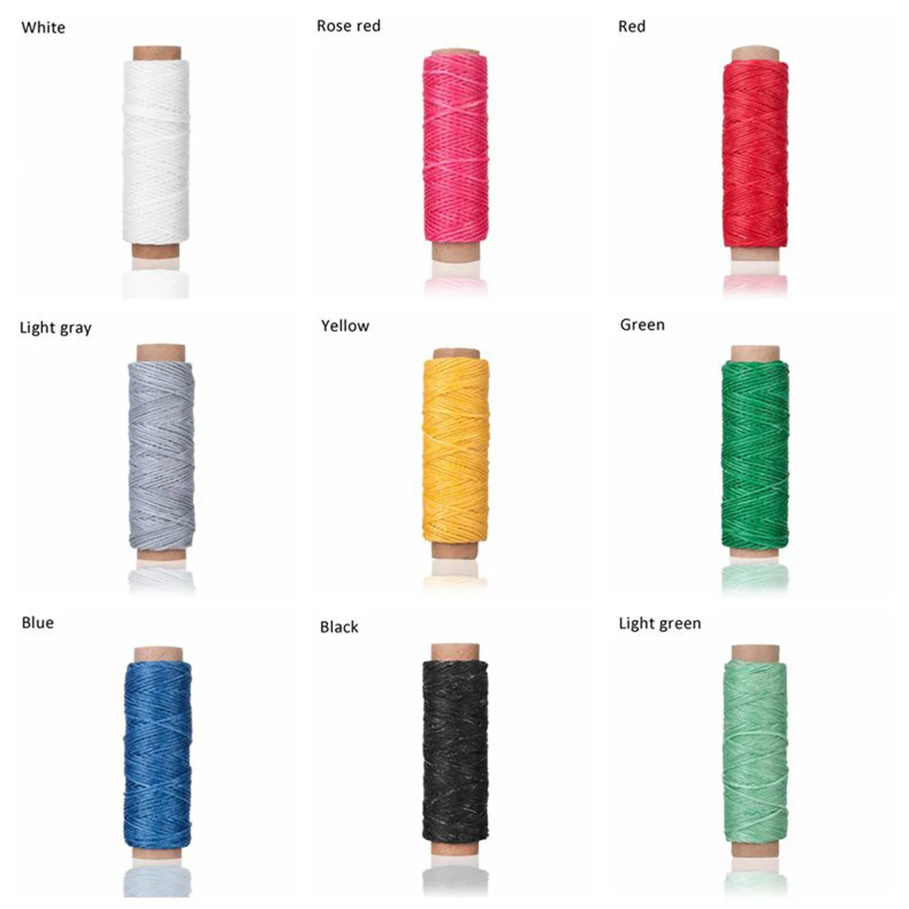 Прочная Вощеная хлопковая нить 30/100 м 1 рулон|Швейные нитки| |