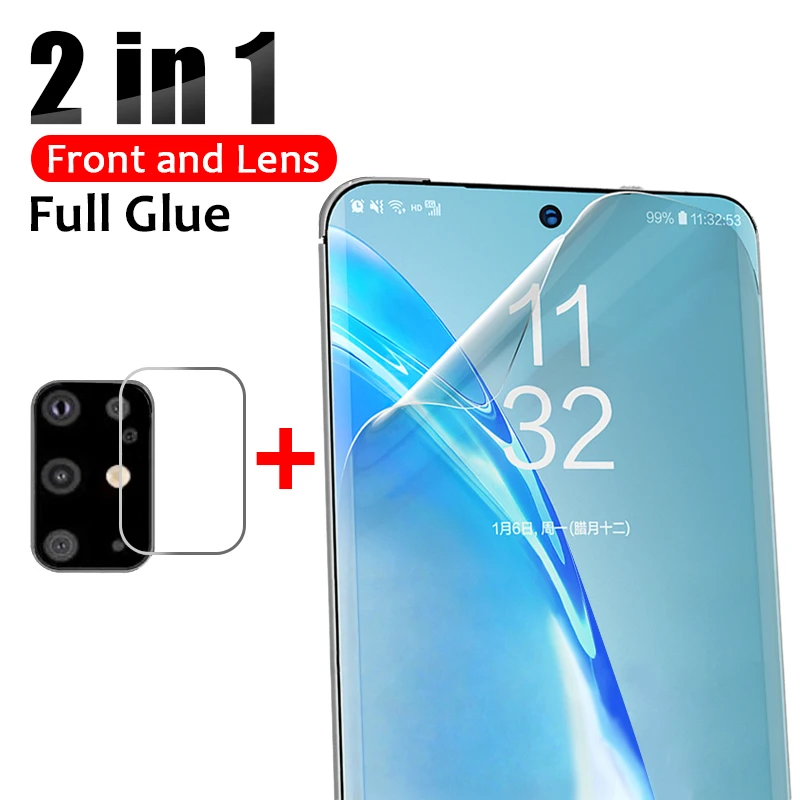 Гидрогелевая пленка для Samsung S20 FE S21 Plus note 20 Ультра Защитная объектива Galaxy не