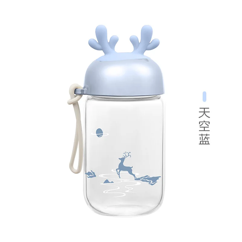 Бутылка для воды KK60SH стеклянная бутылка светофильтр гимнастического зала