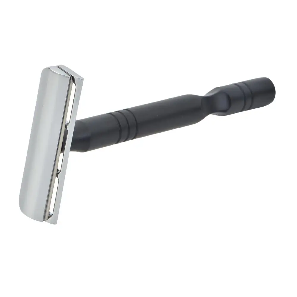 Yaqi Chrome And Black Color Aluminum Handle Light Weight AC Blade Excalibur Shaving Razor | Красота и здоровье