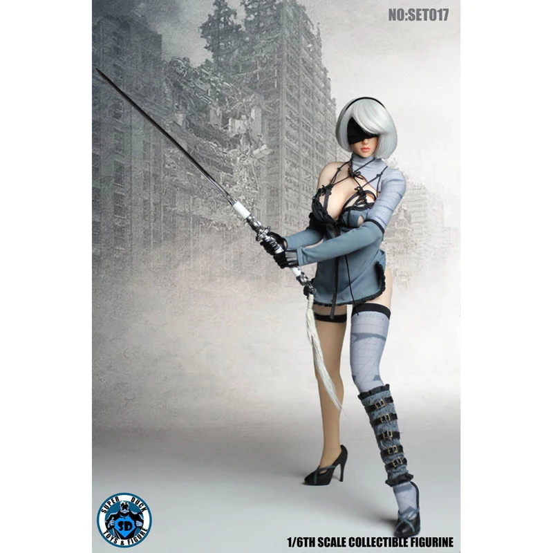 Супер утка 1/6 ниус: Automata 2B комплект одежды SET017 с Phicen фигурка в наличии | Игрушки и