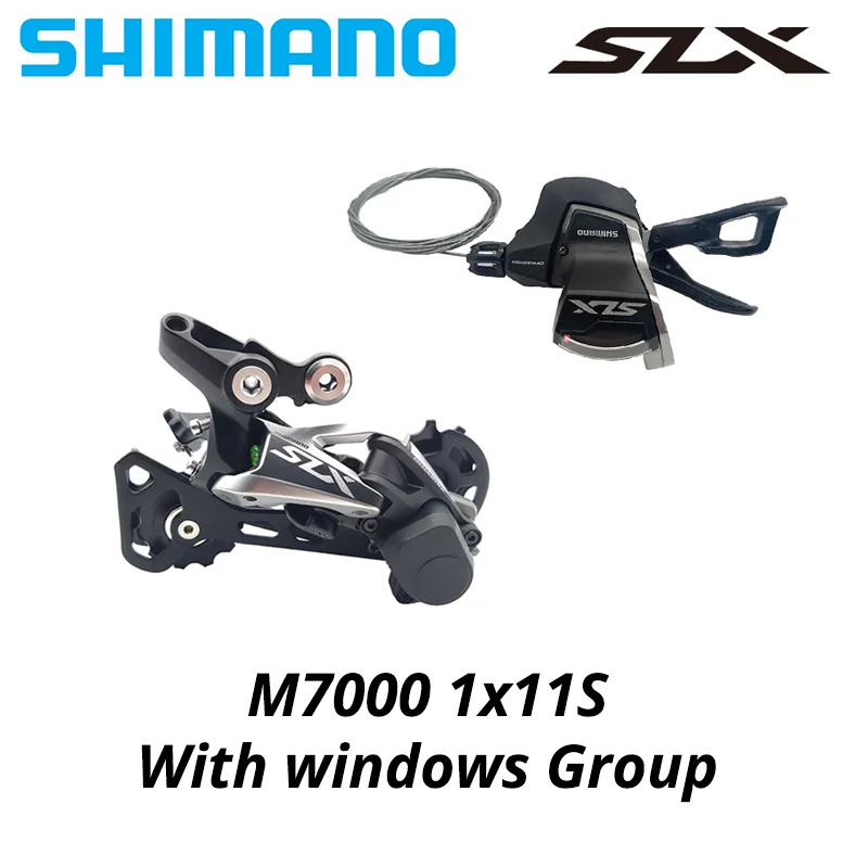 SHIMANO DEORE SLX M7000 11 s Groupset SL рычаг переключения передач + RD GS задний переключатель 2x11