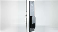 eseye new design smart door lock 2021 surveillance camera home security visible smart password lock fully automatic fingerprint