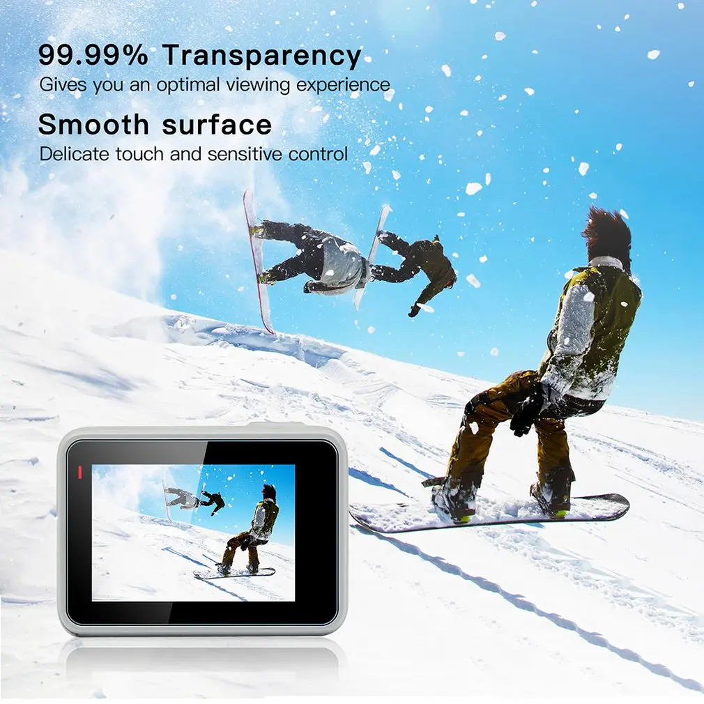 Защитная пленка для экрана из закаленного стекла крышка объектива Gopro Hero 7