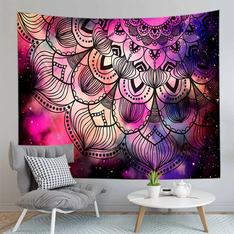 3D HD индийский гобелен оригинального Украшения в спальню покрывало &quotмандала&quot
