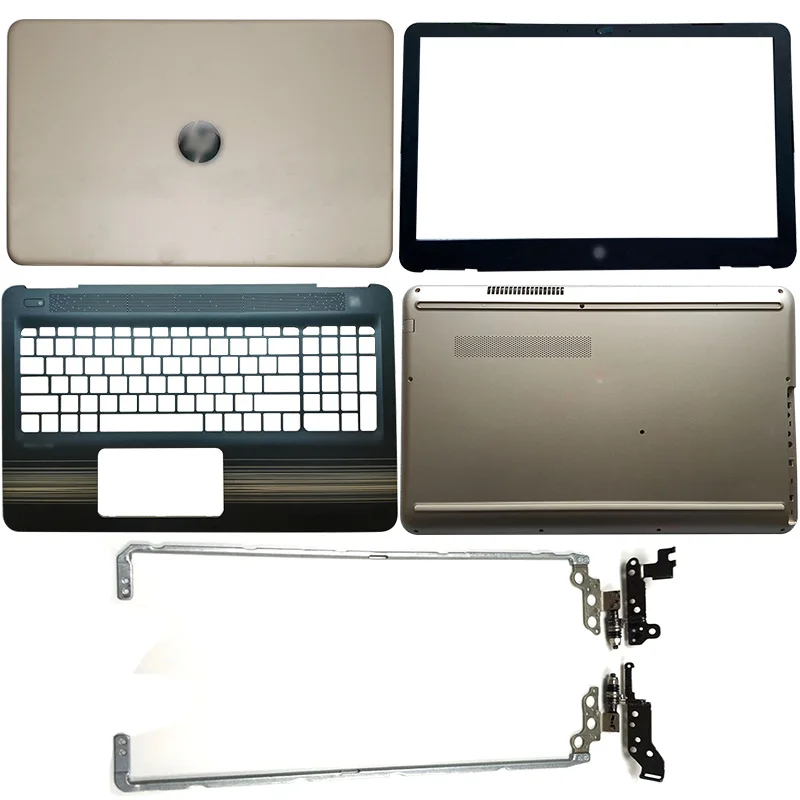 Золотой чехол для ноутбука HP Pavilion 15 AW AL AU AU034TX AU040TX AU094TX ЖК задняя крышка/передняя