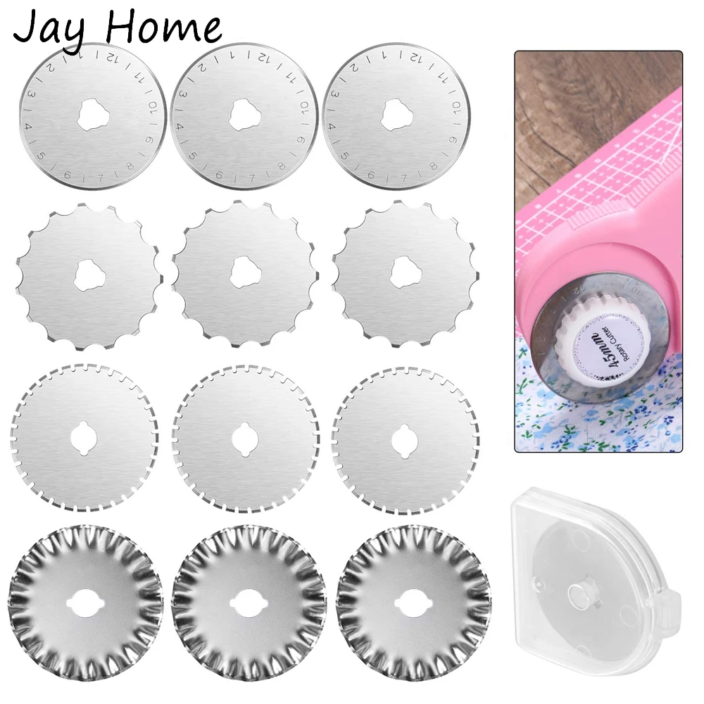 6 шт. ротационного резака заменой лопастей вращающиеся лезвия круглый триммер