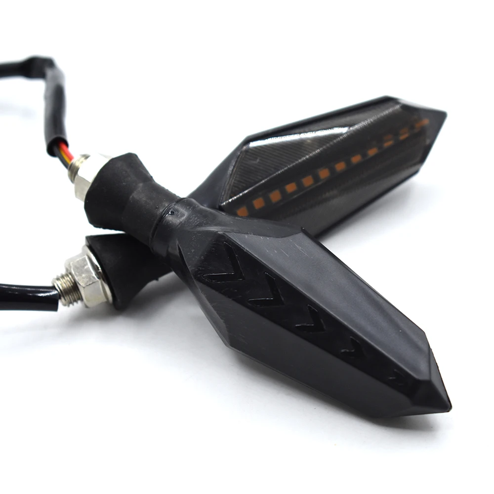 2 шт. светодиодный индикатор поворота для мотоцикла синий желтый высокое