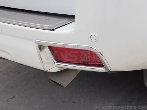 Chrome Rear Foglight Cover Fog Lamp Trims For Toyota Land Cruiser Prado LC150 FJ150 2010-2016 Car-styling Tuning Accessory | Автомобили и