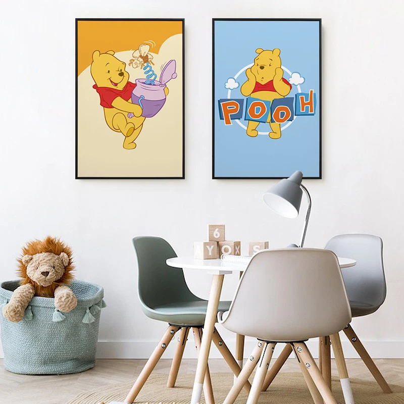 Колье с милой мишкой Винни для 5D Стразы живопись Disney Мозаика мультфильм