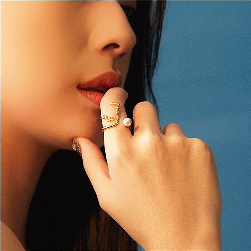 Timlee R057 Япония Корея новые индивидуальные геометрические Луна Звезда глаз змея