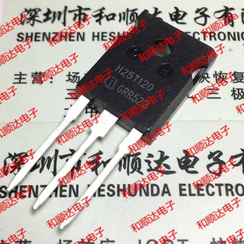 

10pcs/lot H25T120 brand new spot TO-247 1200V 25A