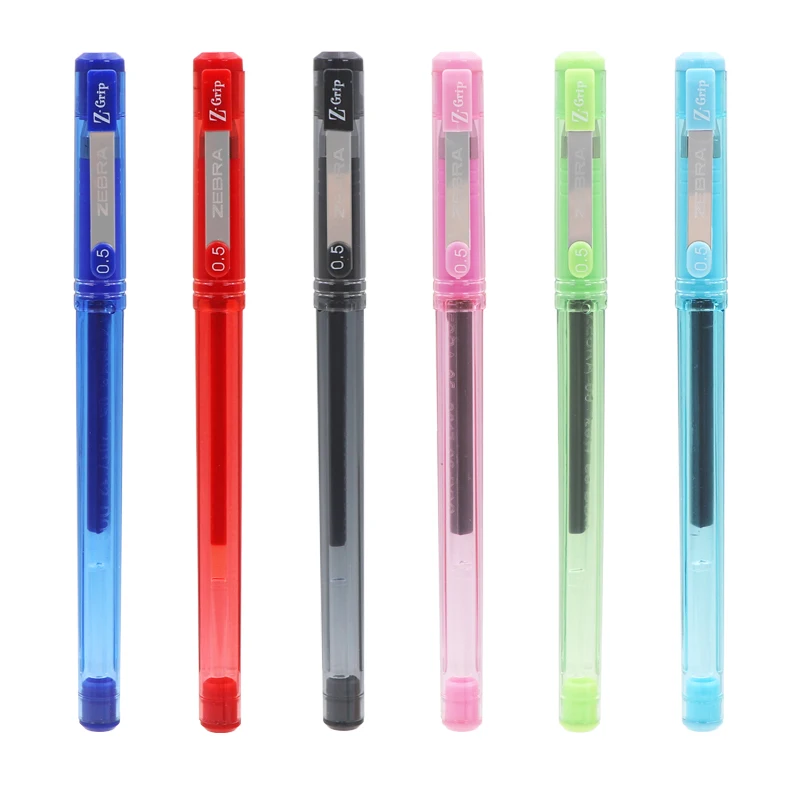 3 шт. Zebra SARASA C JJ1 серии Z Grip гелевая чернильная ручка ручки с роликовыми шариками