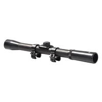4x20 portable tactical hunting riflescope optical reflection long range crosshair scope with bracket airsoft accessories
