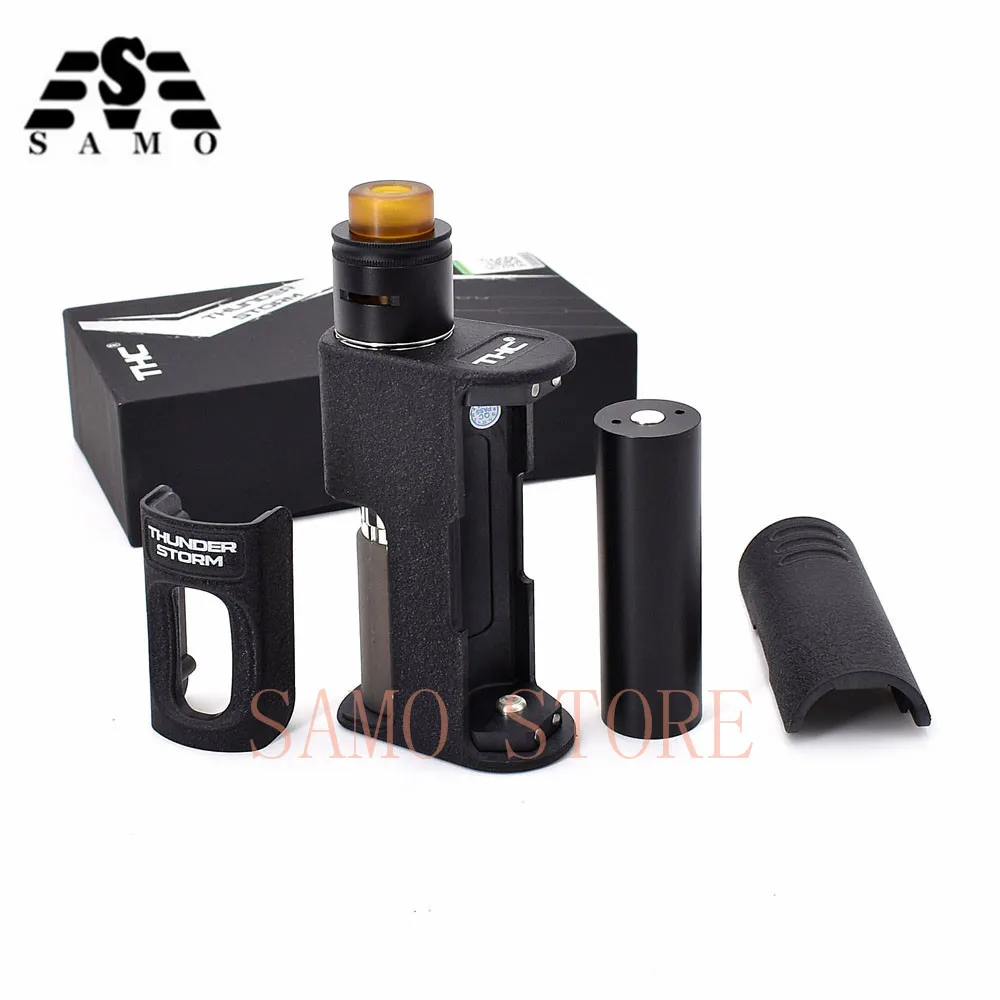 Origina THC Thunder Storm BF бокс мод комплект Нижняя кормушка Squonk механический 18650 20700 21700