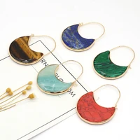 natural stone pendant lapis lazuliturquoise bag shaped pendant for jewelry making diy necklace earrings bracelet accessory