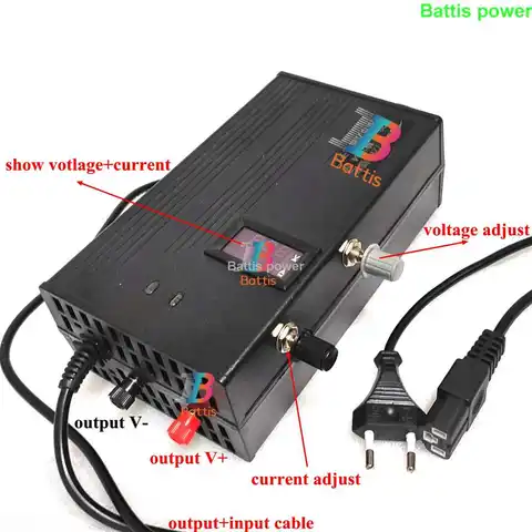 Регулируемое зарядное устройство BATTIS POWER 10-90В для литиевых аккумуляторов