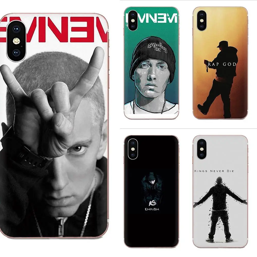 В стиле хип хоп реперские кепки Eminem силиконовый чехлы для Xiaomi CC9 CC9E Mi 3 4 4i 5 5S 6 6X 8 9 SE
